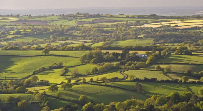 Framed Print : Rolling patchwork countryside, Dartmoor National Park, Devon, England. Spring (May) 2015 Framed Print : Rolling patchwork countryside, Dartmoor National Park, Devon, England. Spring (May) 2015