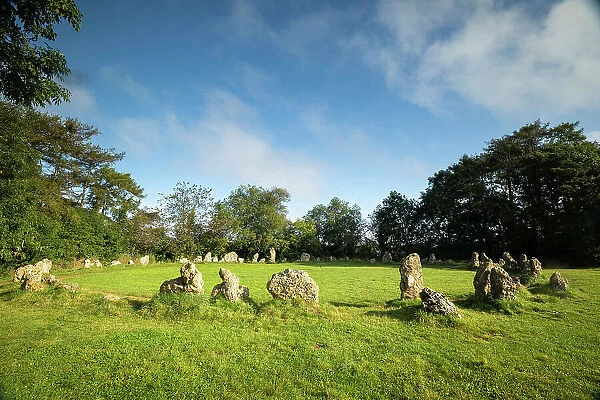 Rollright Stones, Cotswolds, England, UK