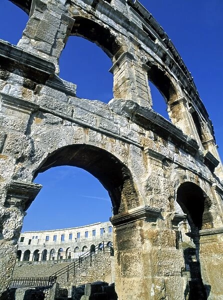 Roman Amphitheatre, Pula, Istria, Croatia