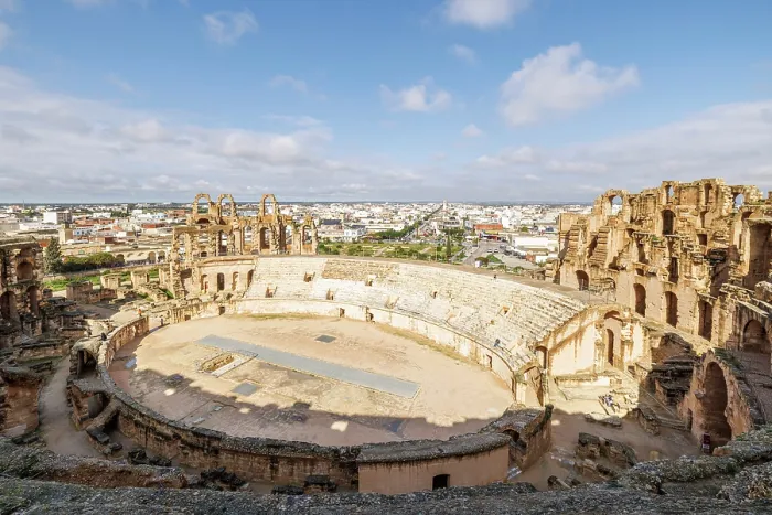 Framed Print : Roman Amphitheatre, El Jem, Tunisia Framed Print : Roman Amphitheatre, El Jem, Tunisia