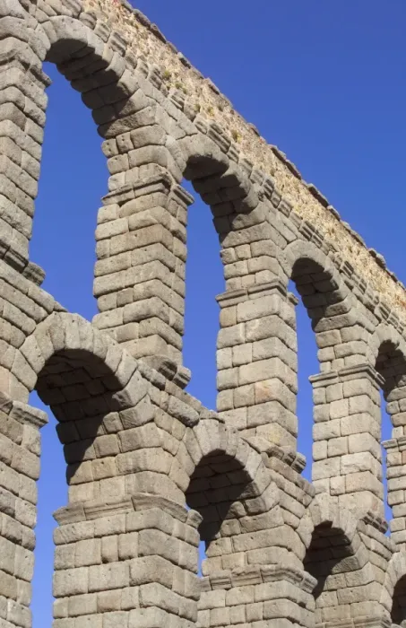 Framed Print : Roman Aqueduct, Segovia, Spain Framed Print : Roman Aqueduct, Segovia, Spain