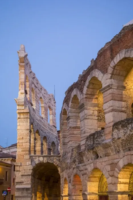 Framed Print : Roman Arena, Piazza Bra, Verona, Veneto, Italy Framed Print : Roman Arena, Piazza Bra, Verona, Veneto, Italy