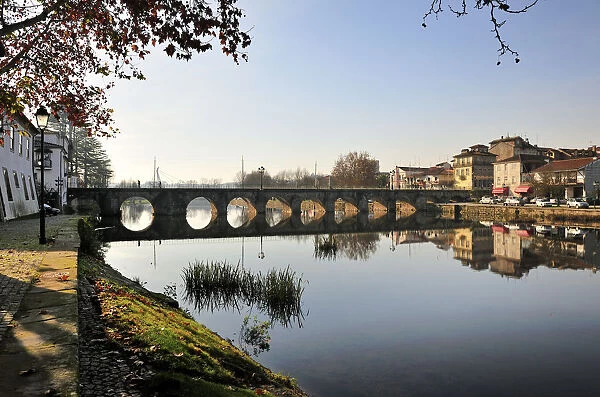 The roman bridge of Chaves. Tras os Montes, Portugal