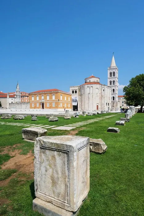 Framed Print : Roman Forum, Zadar, Croatia Framed Print : Roman Forum, Zadar, Croatia
