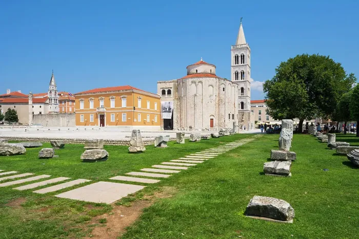 Framed Print : Roman Forum, Zadar, Dalmatian Coast, Croatia Framed Print : Roman Forum, Zadar, Dalmatian Coast, Croatia