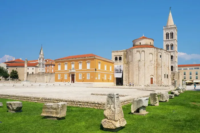Framed Print : Roman Forum, Zadar, Dalmatian Coast, Croatia Framed Print : Roman Forum, Zadar, Dalmatian Coast, Croatia