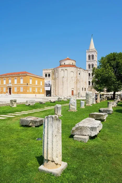 Framed Print : Roman Forum, Zadar, Dalmatian Coast, Croatia Framed Print : Roman Forum, Zadar, Dalmatian Coast, Croatia