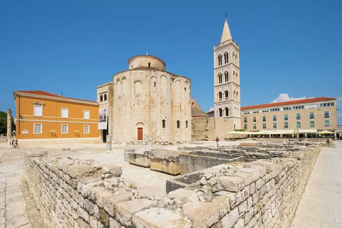 Framed Print : Roman Forum, Zadar, Dalmatian Coast, Croatia Framed Print : Roman Forum, Zadar, Dalmatian Coast, Croatia