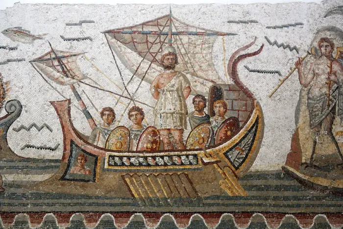 Framed Print : Roman mosaic, Bardo museum, Tunis, Tunisia Framed Print : Roman mosaic, Bardo museum, Tunis, Tunisia
