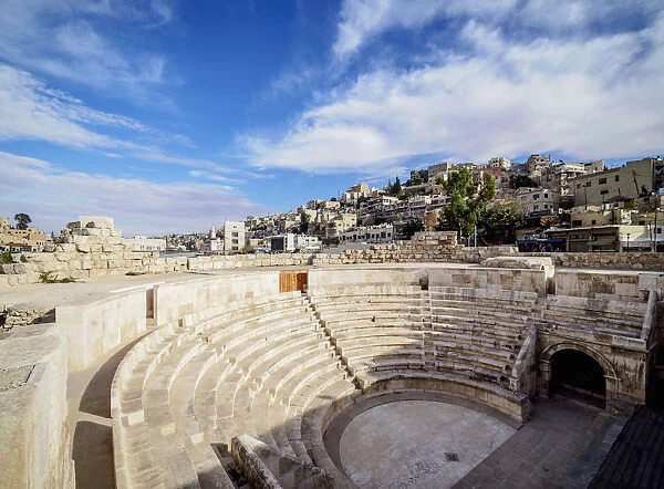 Roman Odeon Theater, Amman, Amman Governorate, Jordan