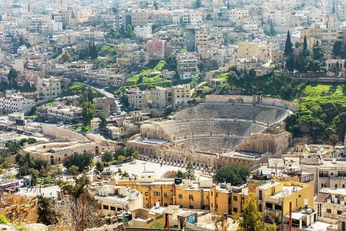 Framed Print : Roman Theatre, Amman, Jordan, Middle East, Asia Framed Print : Roman Theatre, Amman, Jordan, Middle East, Asia