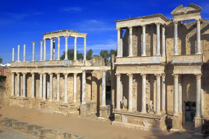 Framed Print : Roman theatre, Merida, Extremadura, Spain Framed Print : Roman theatre, Merida, Extremadura, Spain