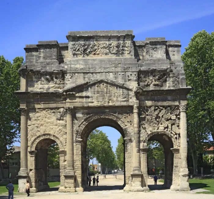 Framed Print : Roman Triumphal Arch, UNESCO World Heritage Site, Orange, Vaucluse, Provence, France Framed Print : Roman Triumphal Arch, UNESCO World Heritage Site, Orange, Vaucluse, Provence, France