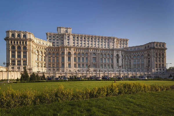 Romania, Bucharest, Palace of Parliament, worlds second-largest building