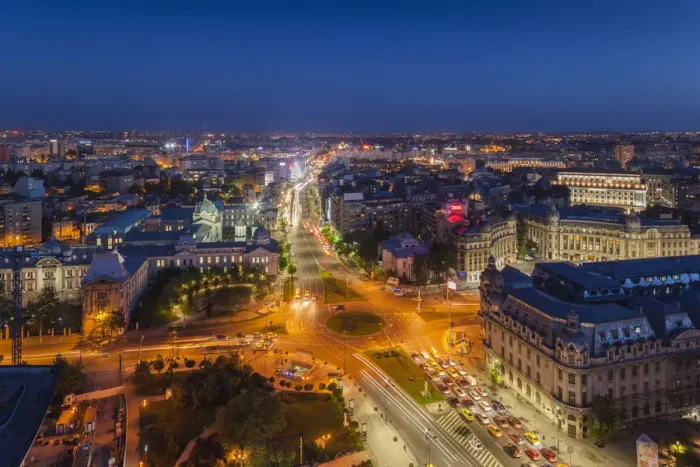 Framed Print : Romania, Bucharest, Piata Universitatii, Coltea Hospital along Boulevard IC Bratianu Framed Print : Romania, Bucharest, Piata Universitatii, Coltea Hospital along Boulevard IC Bratianu