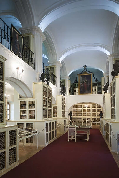 Romania, Transylvania, Targu Mures, Teleki Library, collection of over 230, 000 rare books