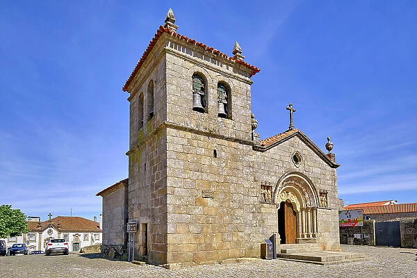 Romanic Motherchurch, 12th century. Sernancelhe, Beira Alta. Portugal