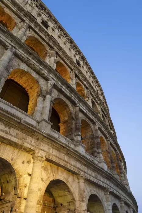 Framed Print : Rome, Lazio, Italy. Colosseum at summer sunrise Framed Print : Rome, Lazio, Italy. Colosseum at summer sunrise