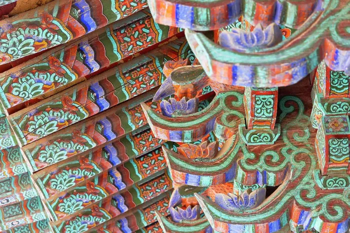 Framed Print : Detail of roof at Bulguksa Temple (UNESCO World Heritage Site), Gyeongju, South Korea Framed Print : Detail of roof at Bulguksa Temple (UNESCO World Heritage Site), Gyeongju, South Korea