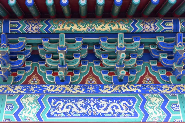 Framed Print : Roof detail at Chijian Huode Zhenjun Temple at Qianhai Lake, Beijing, China Framed Print : Roof detail at Chijian Huode Zhenjun Temple at Qianhai Lake, Beijing, China