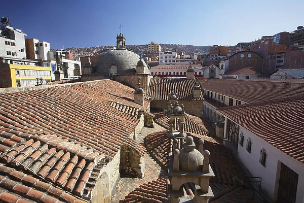 Rooftop of San Francisco Church, La Paz, Bolivia