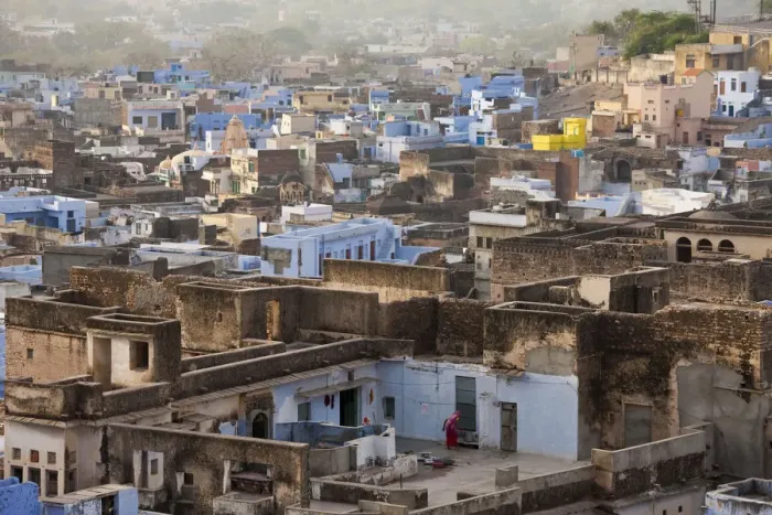 Framed Print : Rooftops, Bundi, Rajasthan, India Framed Print : Rooftops, Bundi, Rajasthan, India