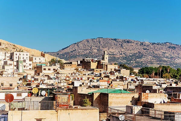 The rooftops of Fez, Morocco