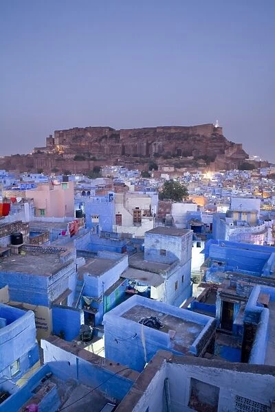 Rooftops, Jodhpur (The Blue City), Rajasthan, India