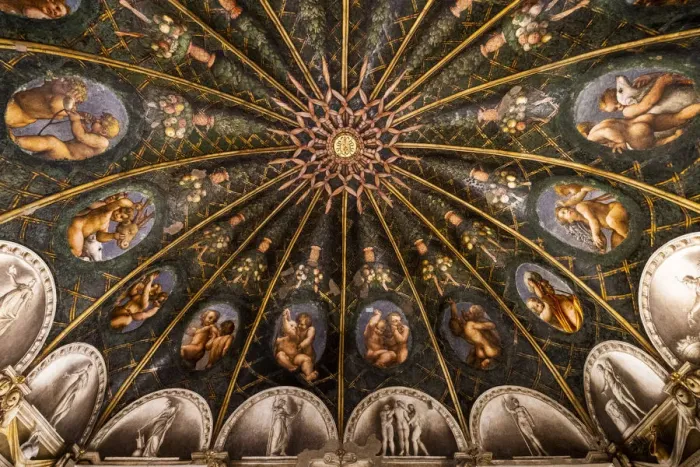 Framed Print : Room of San Paolo inside monastery of Saint Paul (San Paolo) Framed Print : Room of San Paolo inside monastery of Saint Paul (San Paolo)