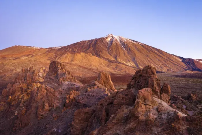 Framed Print : Roques de Garcia with mount Teide in background. Tenerife, Canary Islands, Spain Framed Print : Roques de Garcia with mount Teide in background. Tenerife, Canary Islands, Spain