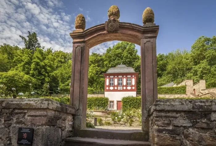 Framed Print : Rose garden in the Cistercian monastery Eberbach near Kiedrich, Rheingau, Hesse, Germany Framed Print : Rose garden in the Cistercian monastery Eberbach near Kiedrich, Rheingau, Hesse, Germany