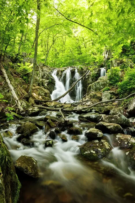 Framed Print : Rose River Falls, Shenandoah National Park, Virginia, USA Framed Print : Rose River Falls, Shenandoah National Park, Virginia, USA