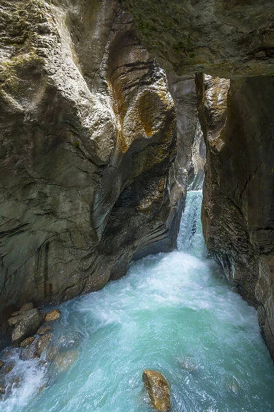 Rosenlaui canyon, UNESCO World Heritage, Berner Oberand, canton Berne, Switzerland
