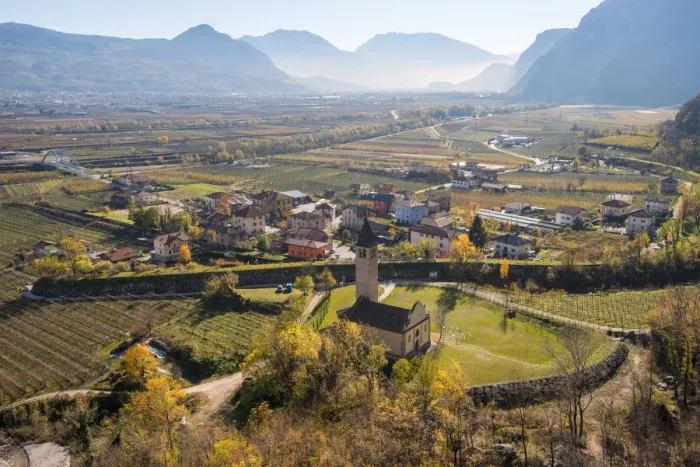 Framed Print : Rotaliana plain vineyards in Zambana Europe, Italy, Trentino Alto Adige Framed Print : Rotaliana plain vineyards in Zambana Europe, Italy, Trentino Alto Adige