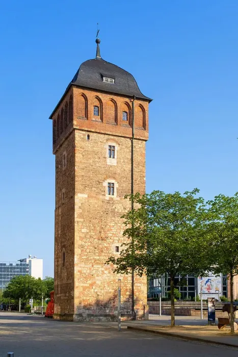 Framed Print : Roter Turm (Red Tower), Chemnitz, Saxony, Germany Framed Print : Roter Turm (Red Tower), Chemnitz, Saxony, Germany