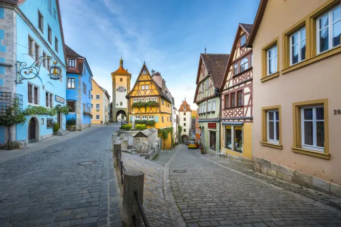 Framed Print : Rothenburg ob der Tauber, Bayern, Germany Framed Print : Rothenburg ob der Tauber, Bayern, Germany