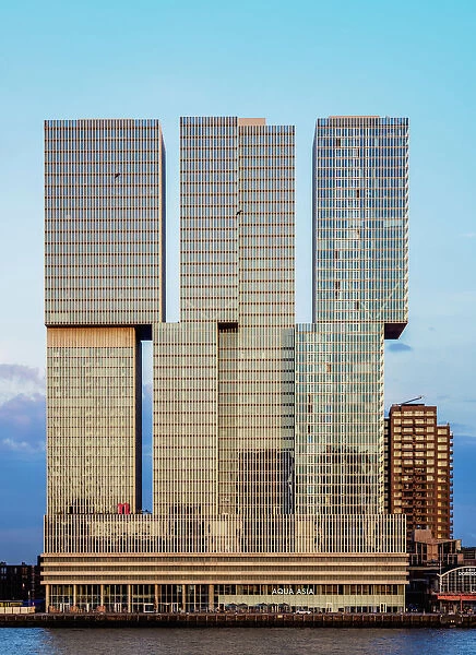De Rotterdam Building, Kop van Zuid, Rotterdam, South Holland, The Netherlands