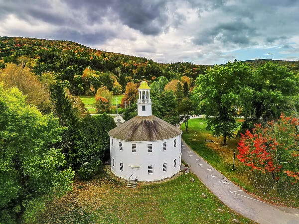 Round Church, Richmond, Vermont, New England, USA