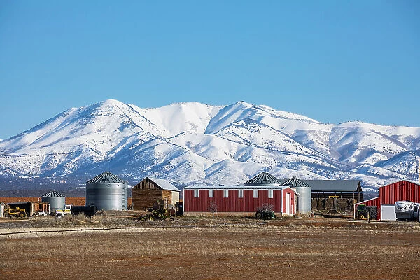 Route 191 & Abajo Mountains, Utah, USA