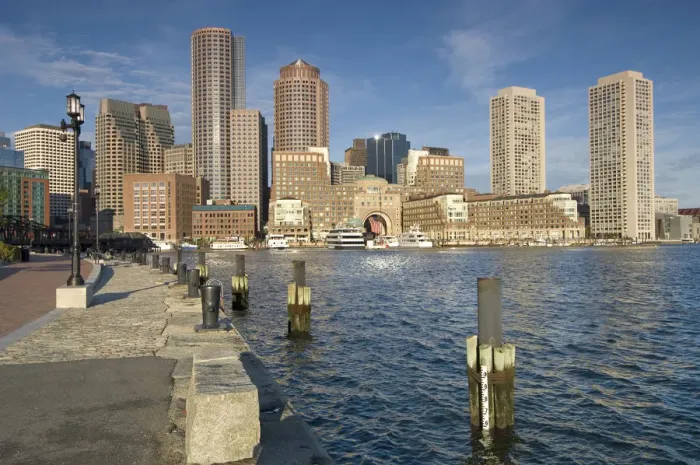 Framed Print : Rowes Wharf, Boston Harbor, Boston, Massachusetts, USA Framed Print : Rowes Wharf, Boston Harbor, Boston, Massachusetts, USA