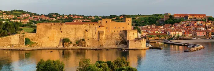 Framed Print : Royal Castle of Collioure, Pyrenees Orientales, Occitanie Region, France Framed Print : Royal Castle of Collioure, Pyrenees Orientales, Occitanie Region, France