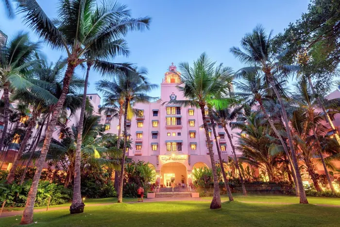 Framed Print : Royal Hawaiian Hotel, Pink Lady, Honolulu, Oahu, Hawaii, USA Framed Print : Royal Hawaiian Hotel, Pink Lady, Honolulu, Oahu, Hawaii, USA