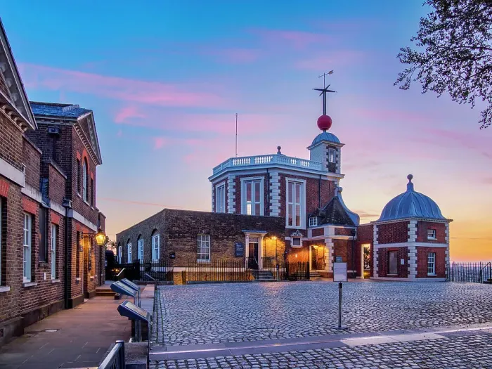 Framed Print : Royal Observatory and Prime Meridian at dusk, Greenwich, London, England, United Kingdom Framed Print : Royal Observatory and Prime Meridian at dusk, Greenwich, London, England, United Kingdom