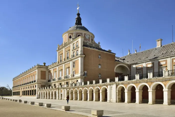 Framed Print : The Royal Palace of Aranjuez (Palacio Real de Aranjuez) is a former Spanish royal
