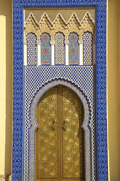 Royal Palace, Fez, Morocco, North Africa