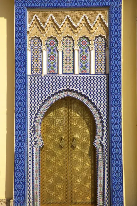 Framed Print : Royal Palace, Fez, Morocco, North Africa Framed Print : Royal Palace, Fez, Morocco, North Africa