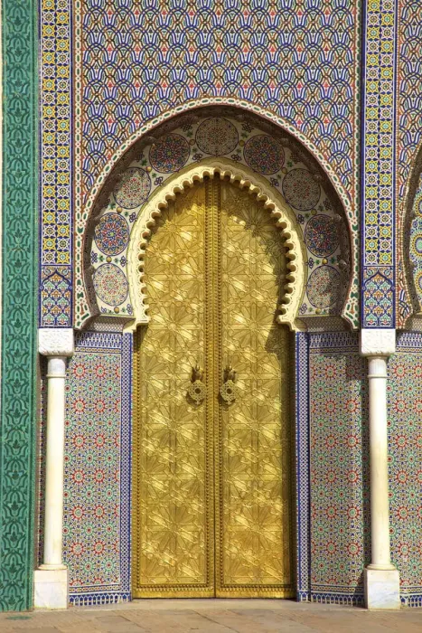 Framed Print : Royal Palace, Fez, Morocco, North Africa Framed Print : Royal Palace, Fez, Morocco, North Africa