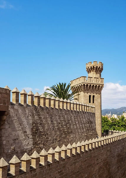 Royal Palace of La Almudaina, Palacio Real de La Almudaina, Palma de Mallorca, Majorca