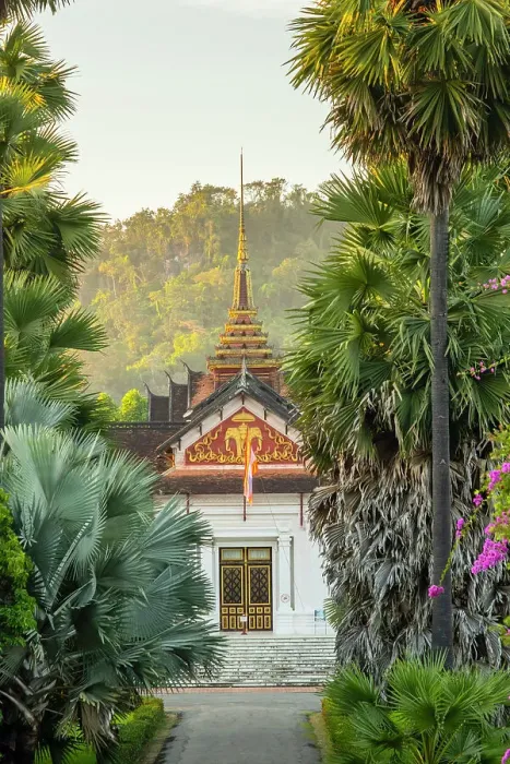 Framed Print : Royal Palace, Luang Prabang (ancient capital of Laos on the Mekong river), Laos Framed Print : Royal Palace, Luang Prabang (ancient capital of Laos on the Mekong river), Laos