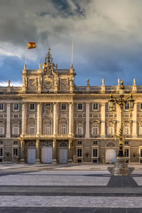 Framed Print : Royal Palace of Madrid or Palacio Real de Madrid, Plaza de la Armeria, Madrid, Community Framed Print : Royal Palace of Madrid or Palacio Real de Madrid, Plaza de la Armeria, Madrid, Community